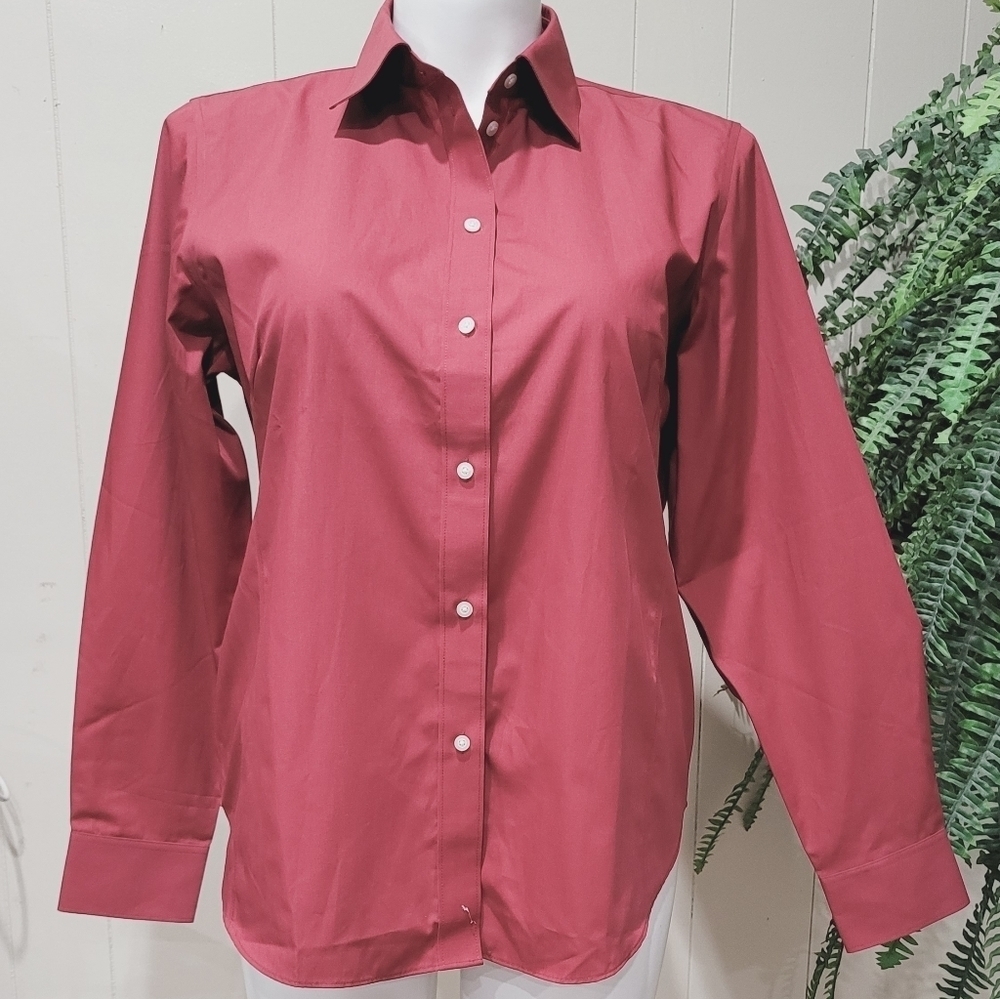Chestnut Hill Long Sleeve Button Down Shirt Sz XL